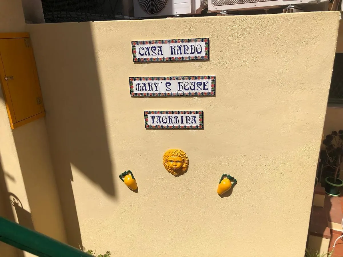 Casa Rando Mary'S House Apartment Taormina